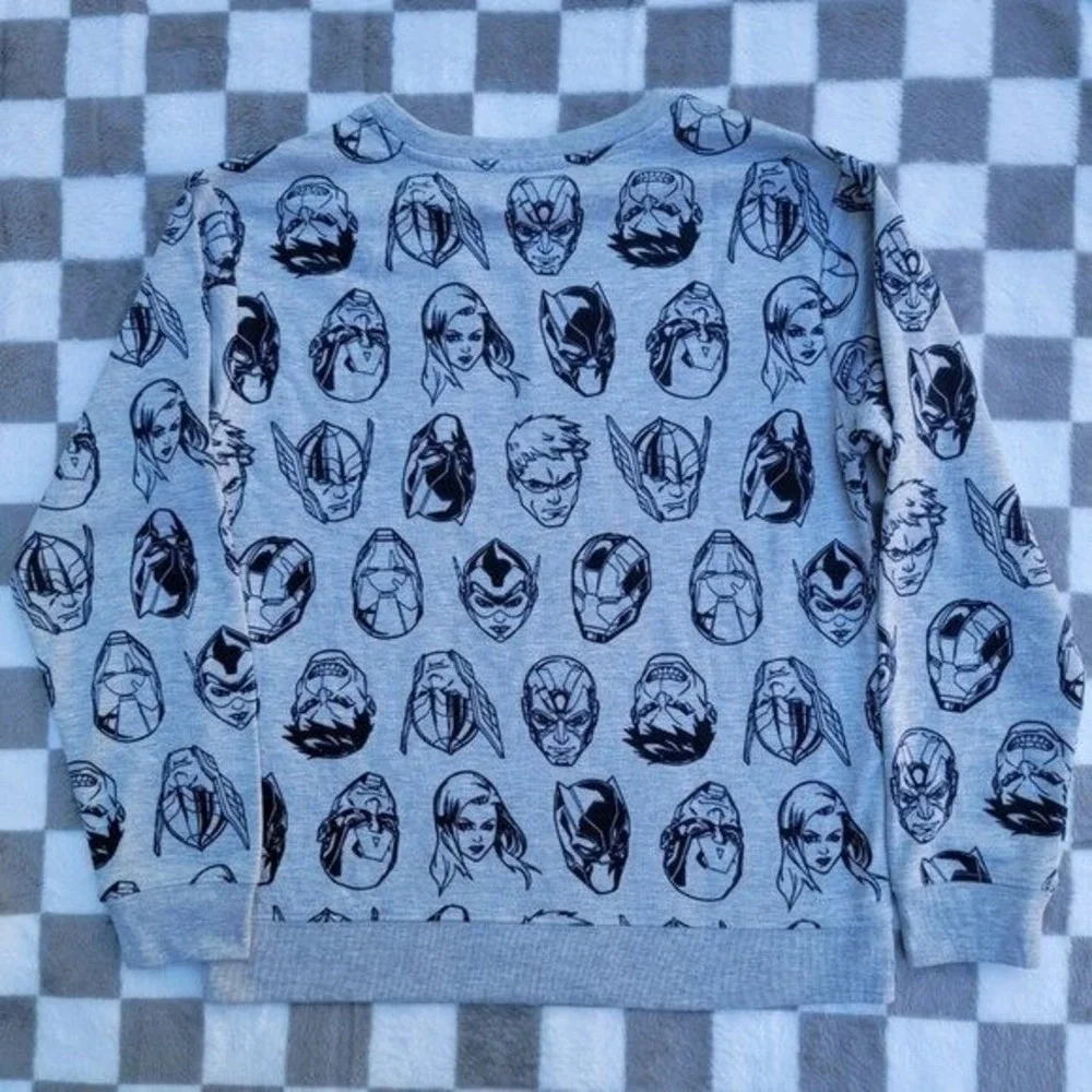 Gap Kids Marvel Long Sleeve Crewneck Size 10‎ NWT Super Hero Sweatshirt